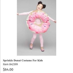 Girls Chasing Fireflies Donut costume - size 8